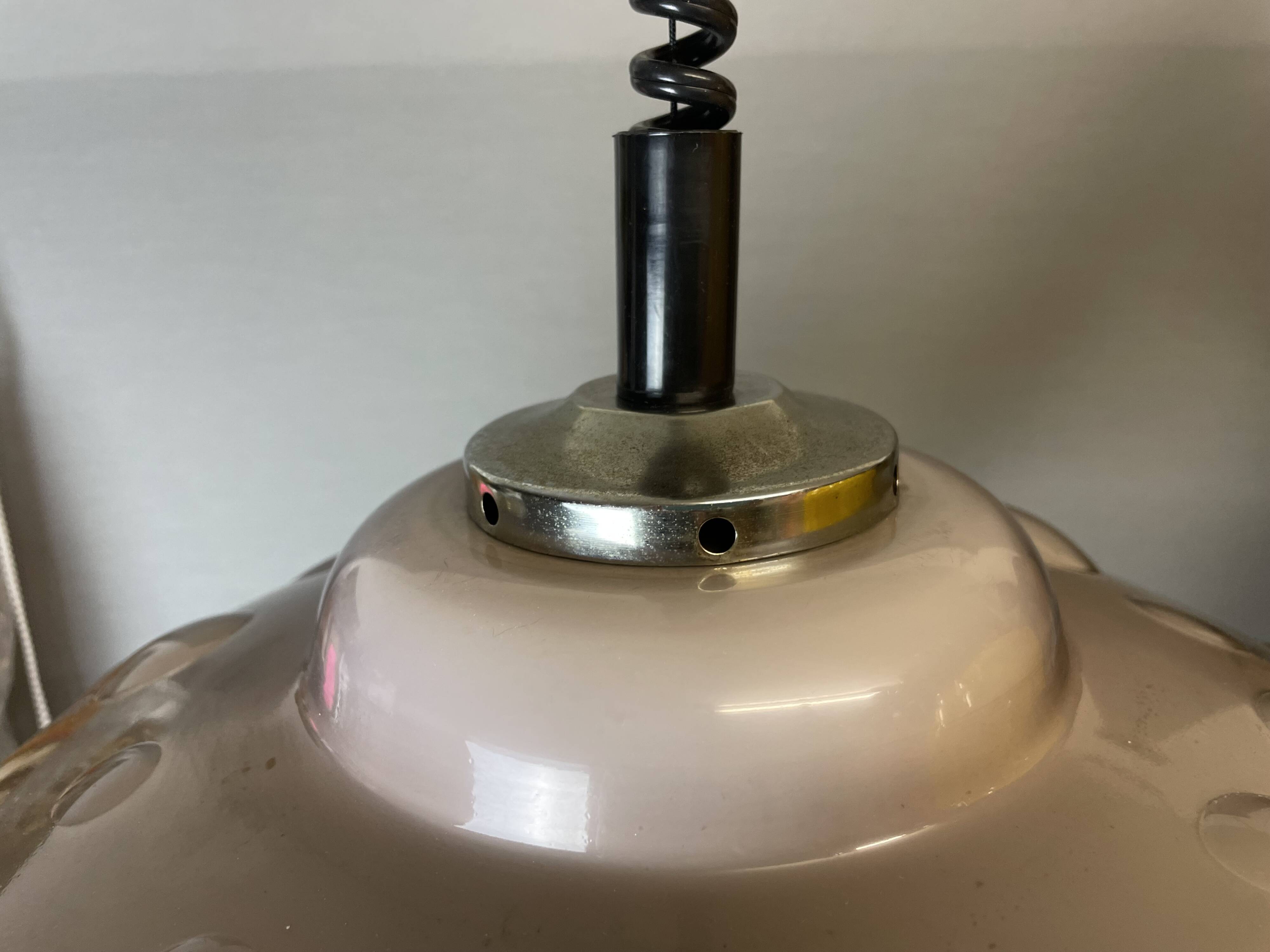 Acrylic retractable dining room pendant lamp