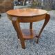 Art Deco side table in mahogany