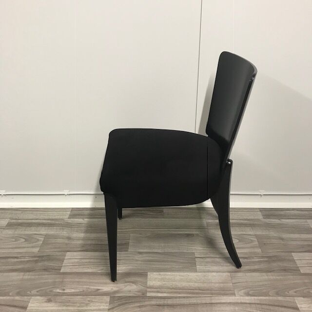 Art deco dining chairs h-214 by Jindrich Halabala,