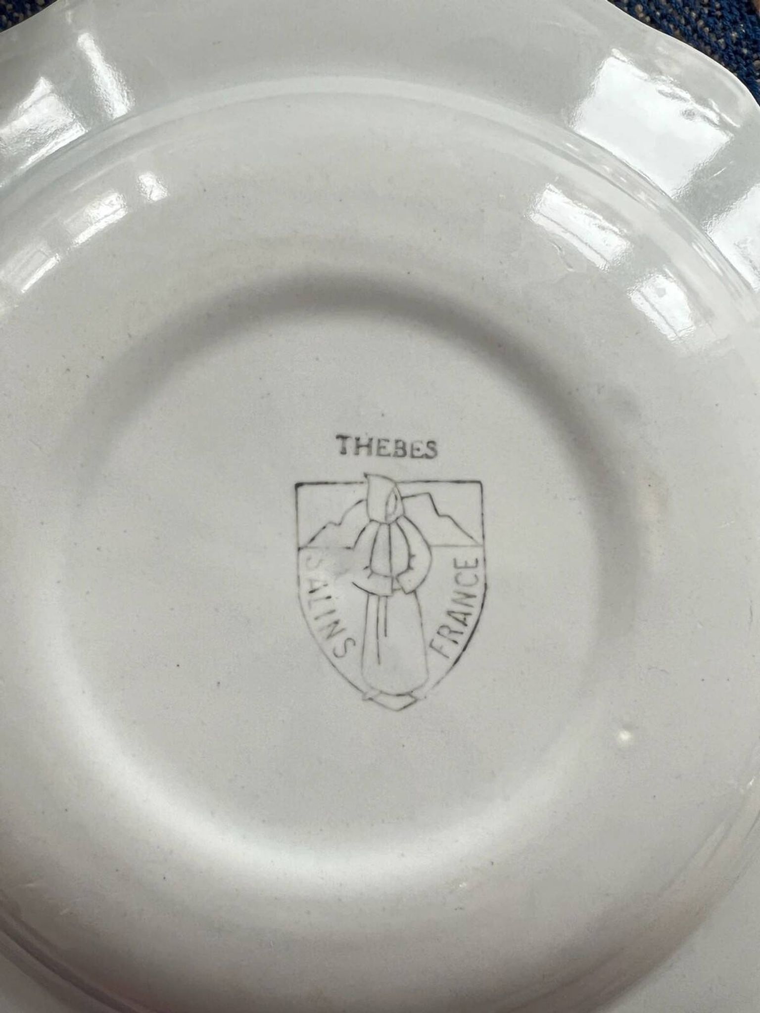 Lot de 3 assiettes creuses Thebes Salins