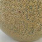 Vintage ceramic stoneware vase 1950 signed gv art deco height 23 cm diameter 22 cm