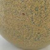 Vintage ceramic stoneware vase 1950 signed gv art deco height 23 cm diameter 22 cm