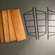 Product BHV Shelf Set oak string 1960s L120cmx 20cm