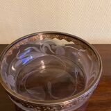 antique crystal catchall