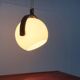 Mid-Century Swiss Space Age Plastic & Plywood Pendant Lamp from Temde, 1960s