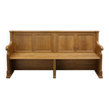 Banc en chêne massif