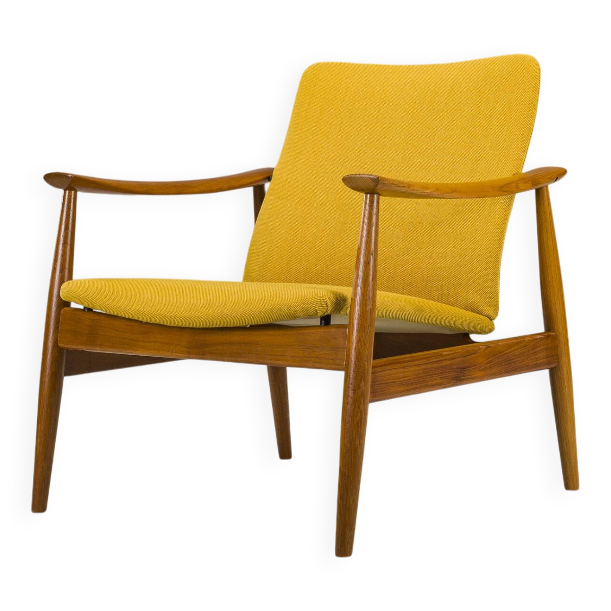 Mid-Century Danish Easy Chairs Model 138 by Finn Juhl for France & Søn, 19