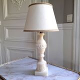Alabaster marble lamp