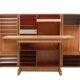 1950s cupboard with desk, Magic Box Mummenthaler
