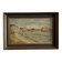 Oil on canvas depicting a rocky coast from the early 20th century