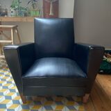 Vintage armchair skaï