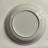 Sarreguemines stoneware hollow dish "Thistles"