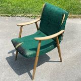 Mid-century Bobi armchair by Meblo, former Yugoslavia, 1960s, set of 2.