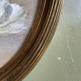 Louis XVI knot oval frame