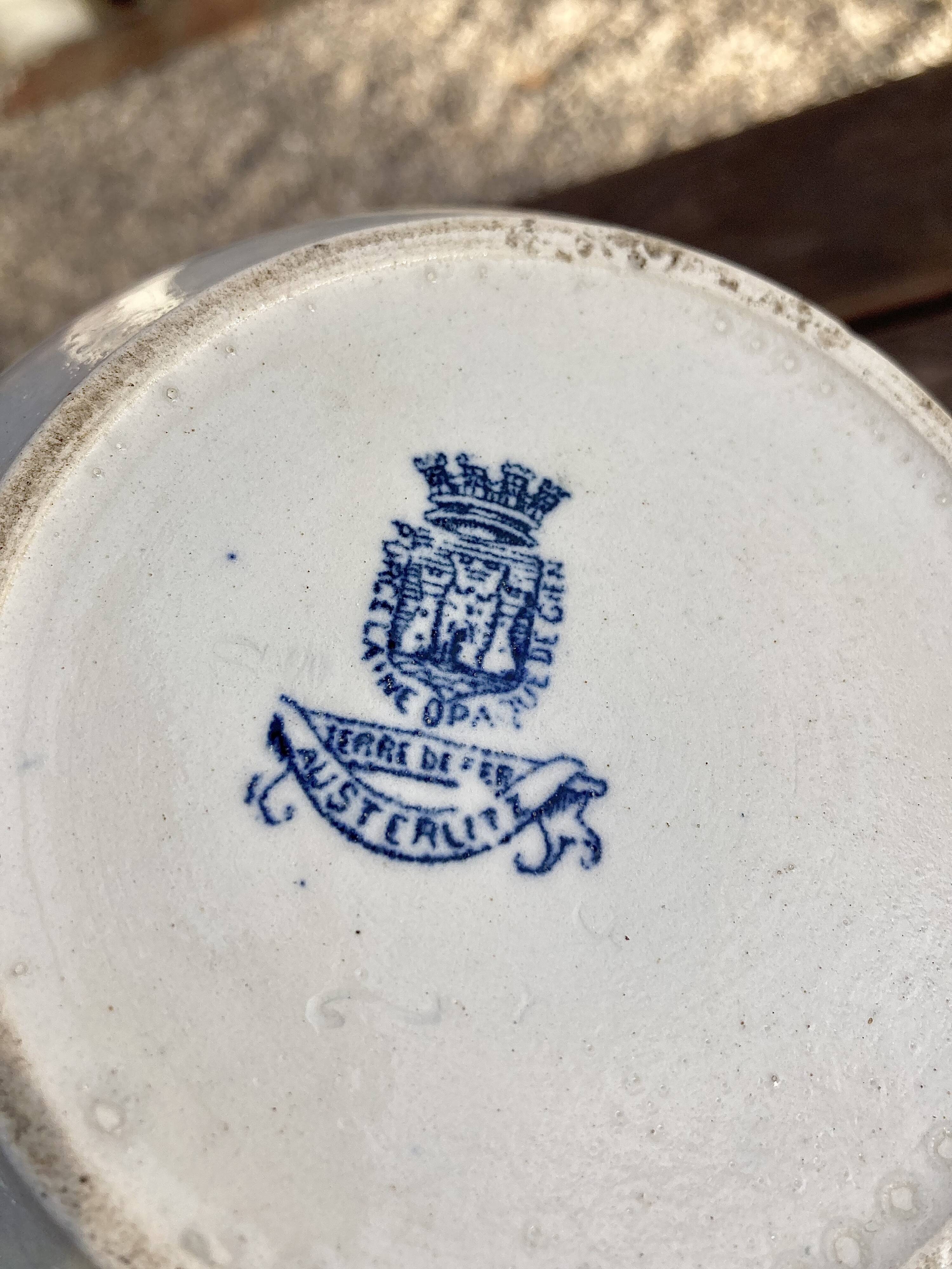 Cafetière / théière - Terre de fer Gien XIXe