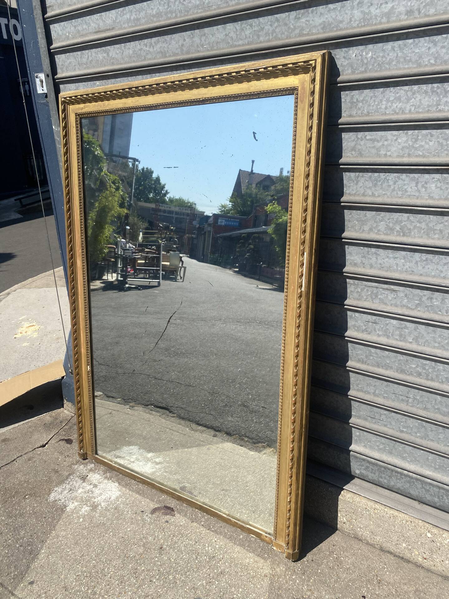 Miroir de cheminée