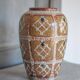 West German Jasba Keramik vase, marked 126/28, flower pot