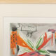 Garden, color lithograph
