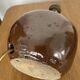 Stoneware lamp base signed Baudat