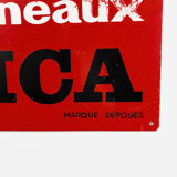 Formica advertising plate