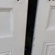 Pair of old cupboard doors h220.5xL75cm each
