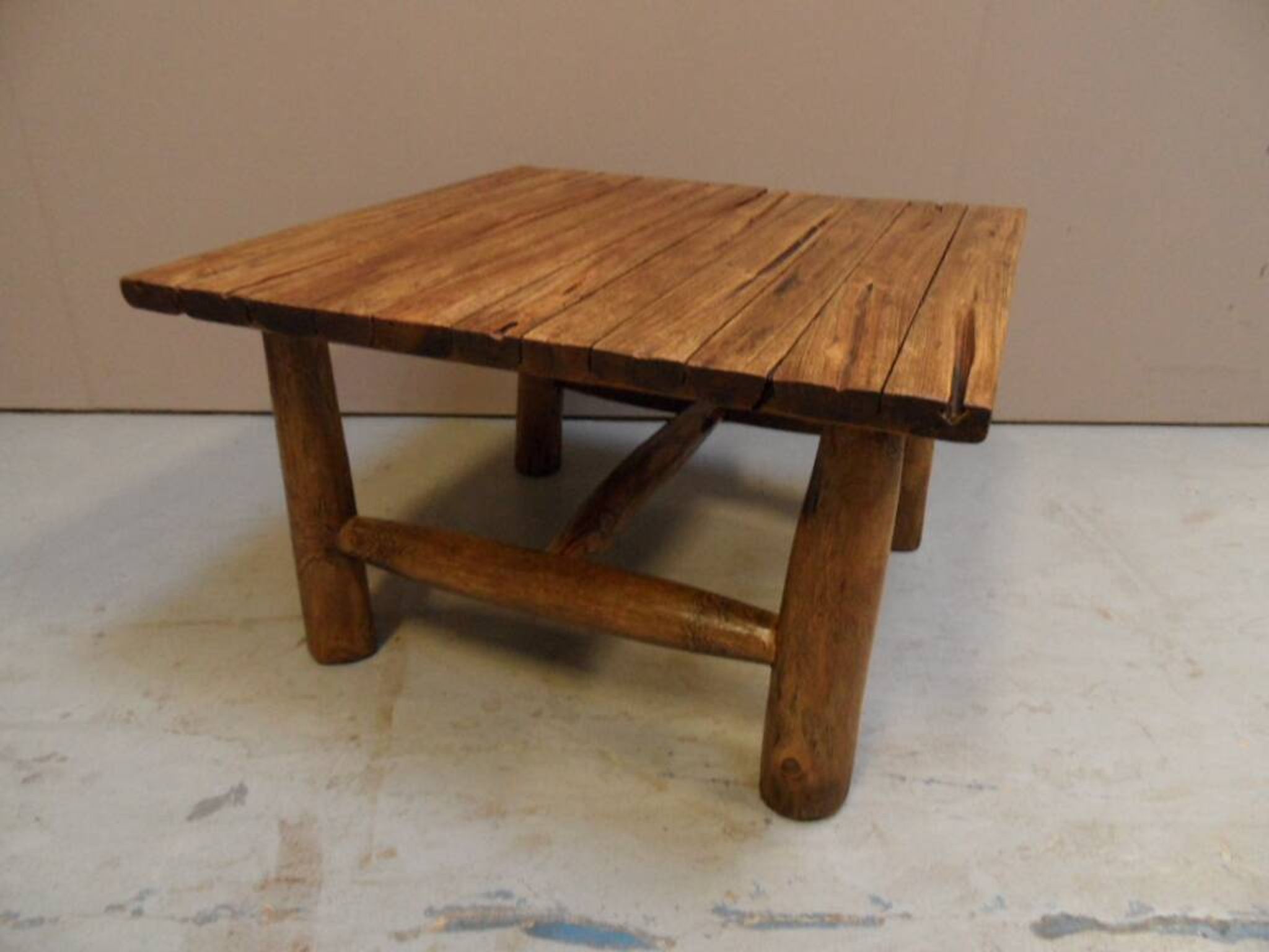 Vintage wooden coffee table 1960's