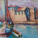 Navy, oil painting