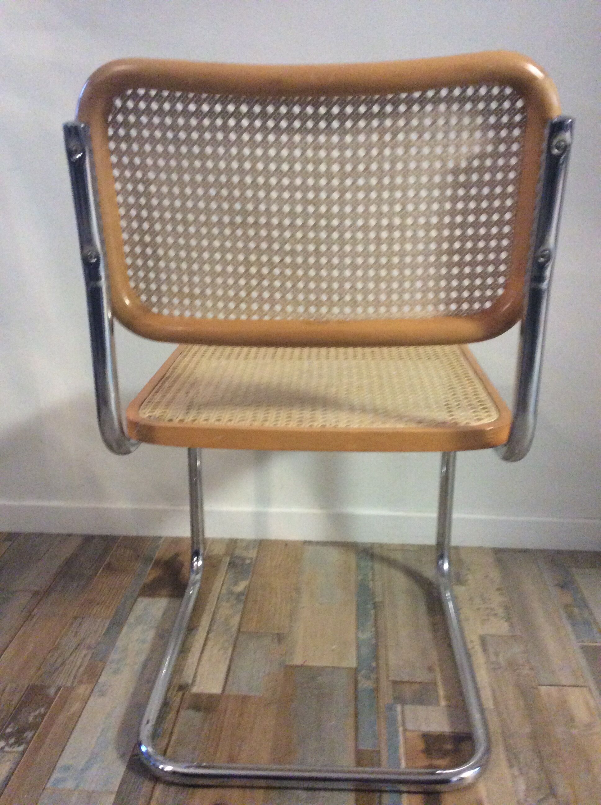 Chaise Marcel Breuer Cesca B32