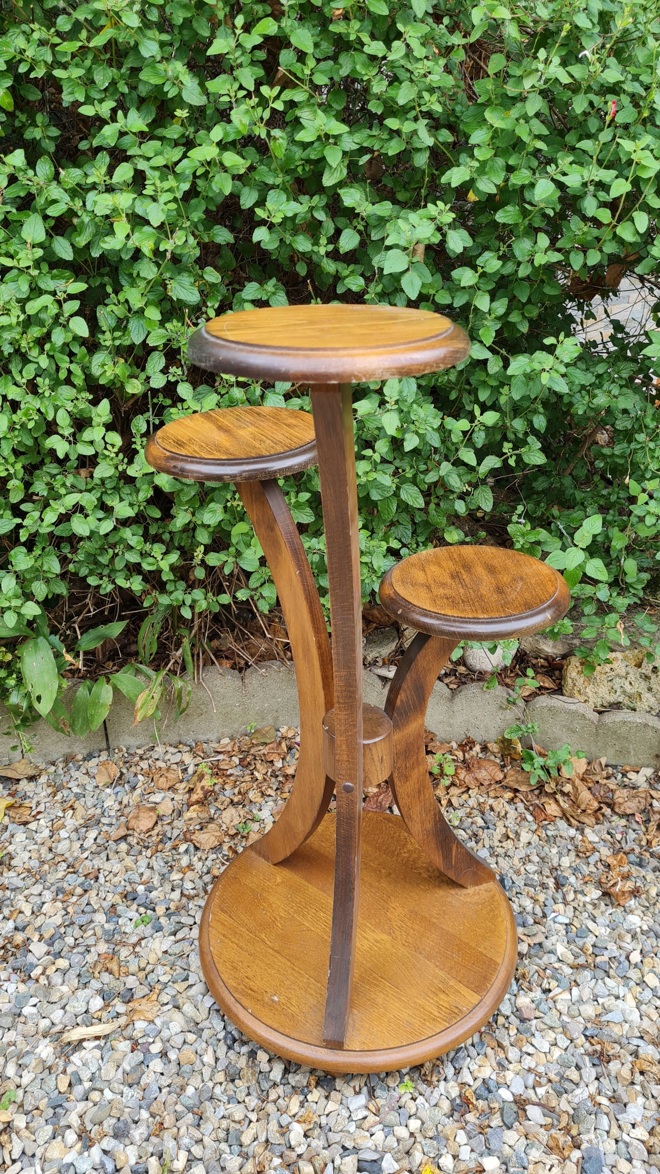 PLANT HOLDER - art deco - ROUND - HARNESS