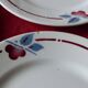 8 dessert plates, St Amand, Art Deco.