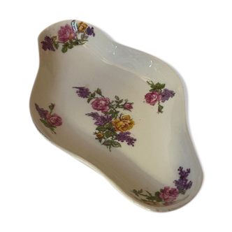 Flowered Ramequin, signed L.S. Limoges