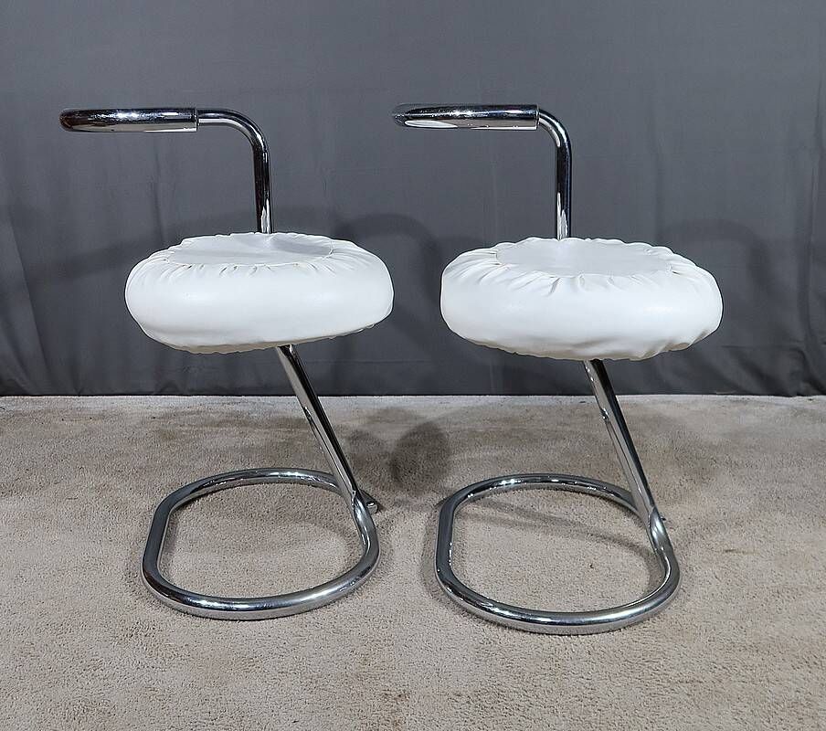 Pair of “Cobra” Chairs by Giotto Stoppino for Kartell – 1970