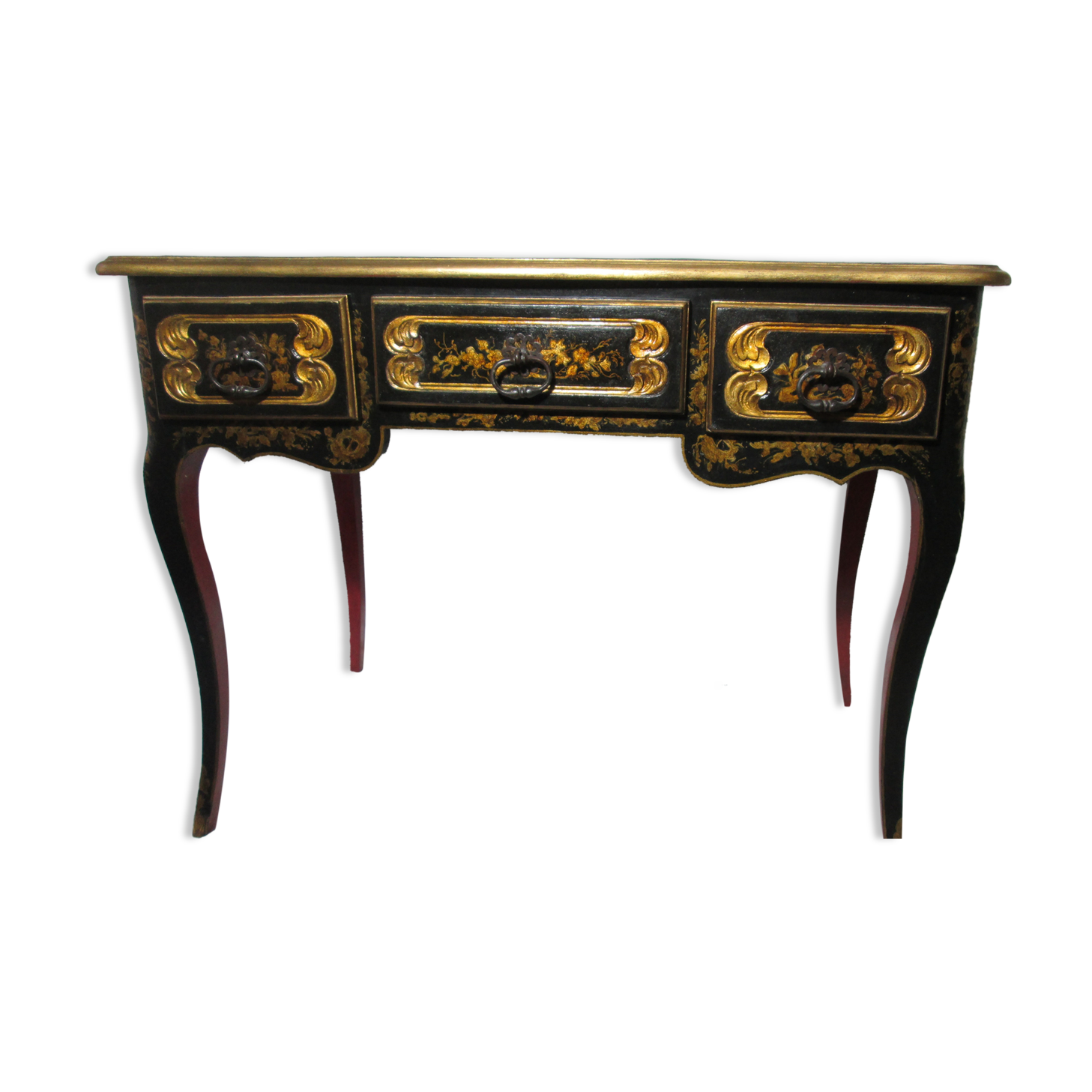 Louis XV style desk with chinoiserie