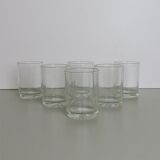 Set of 6 water glasses