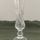 Cut crystal single-stem vase