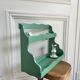 Vintage wall shelf with two shelves