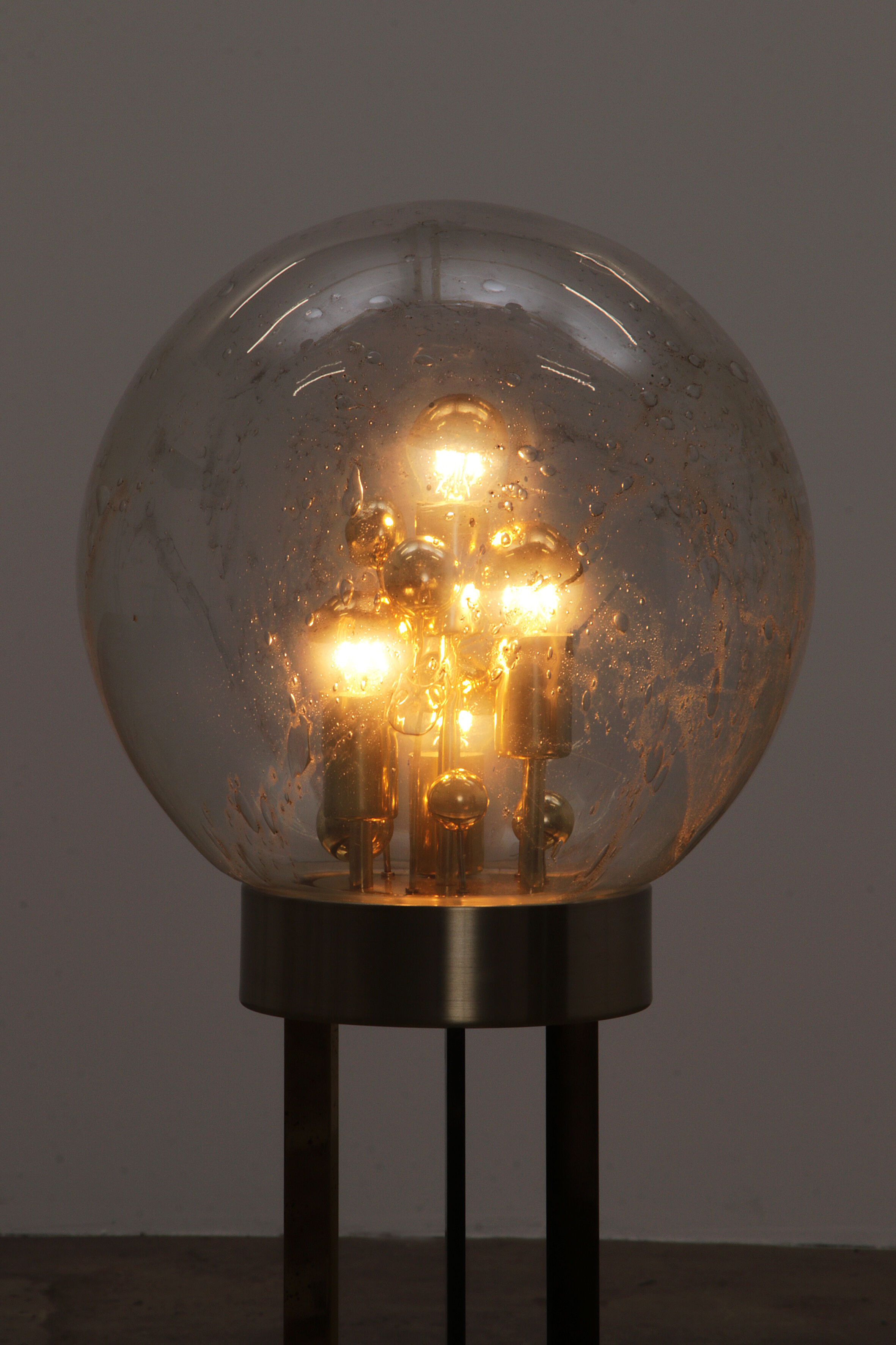 Sputnik floor lamp by Doria Leuchten Germany 1970s