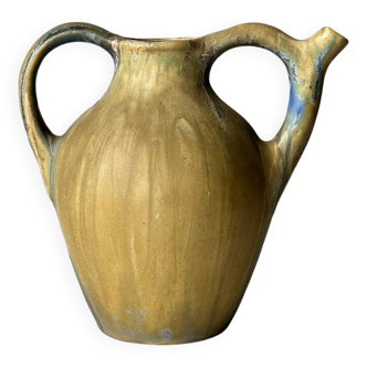 Vintage stoneware carafe jug
