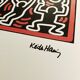1990s Keith Haring Limited Edition Lithograph Numbered in Pencil.