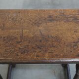 Large Antique English Side Table/Stool