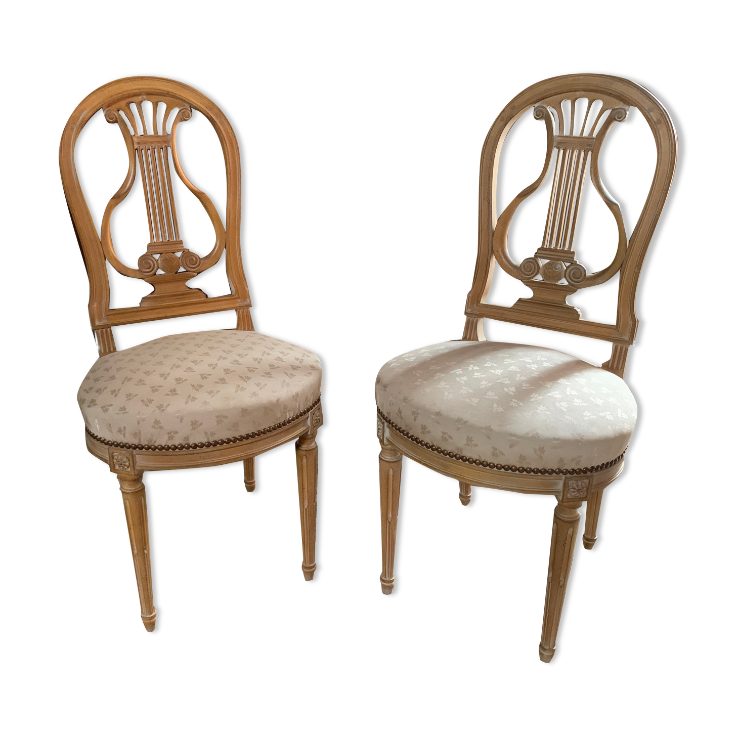 Pair of Louis XVI chairs