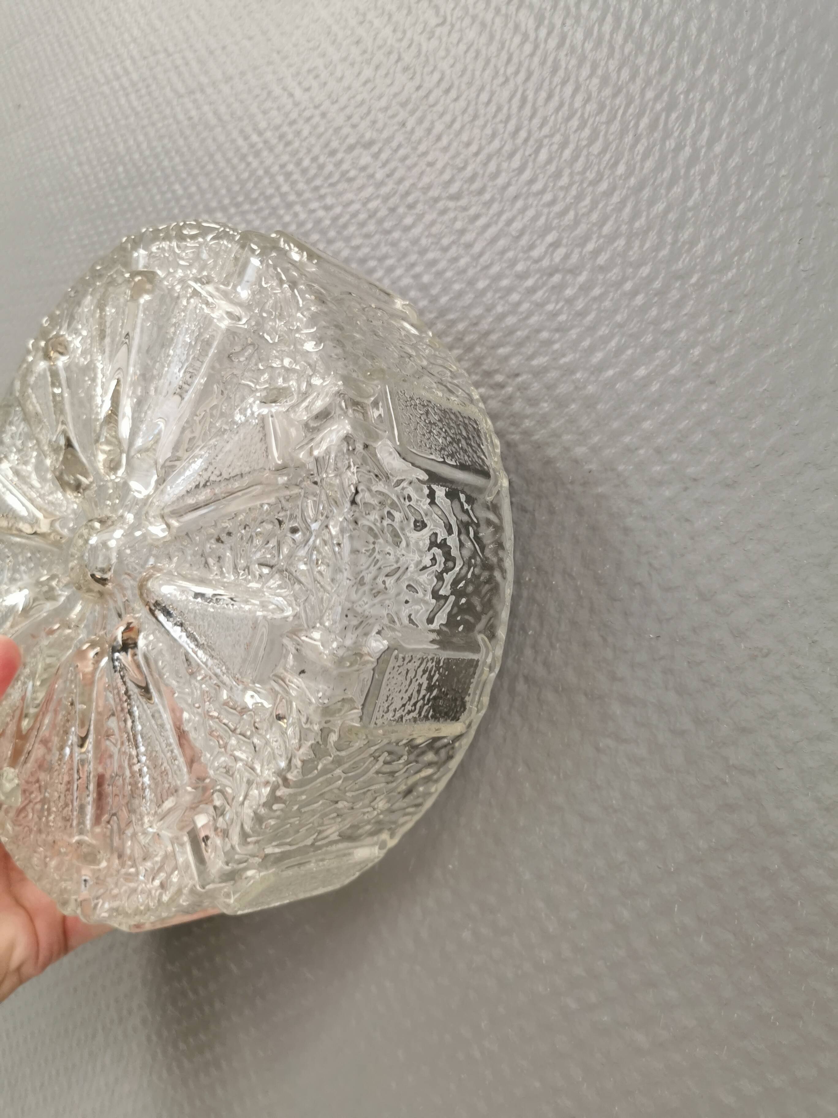 Ceiling lamp (or wall lamp), Danish, from the 1970s–80s