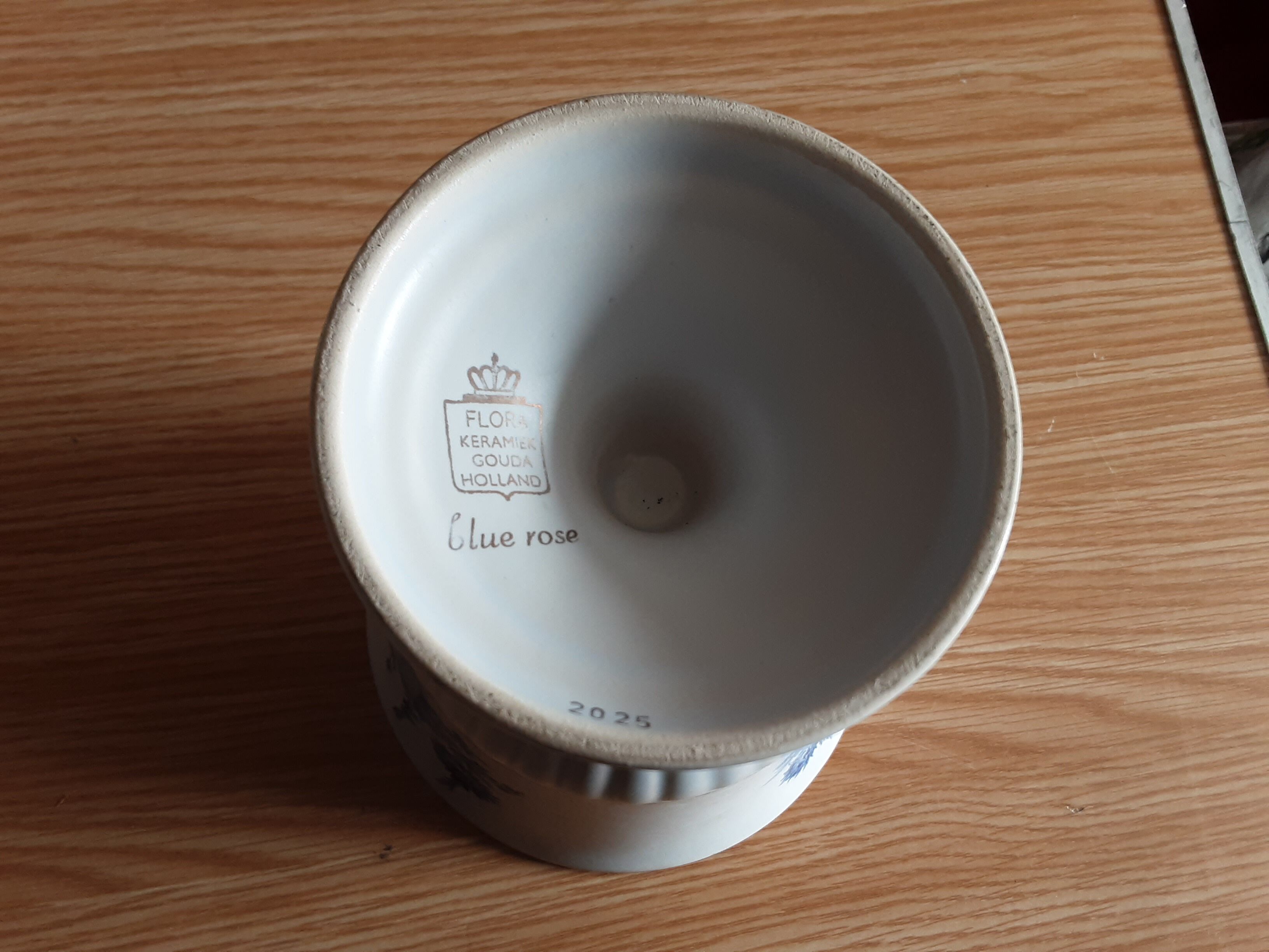 Holland flora gouda keramek faience cup