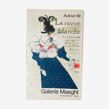 Galerie Maeght poster autour de la revue Blanche