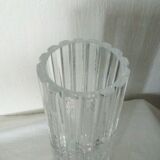 Crystal roller vase
