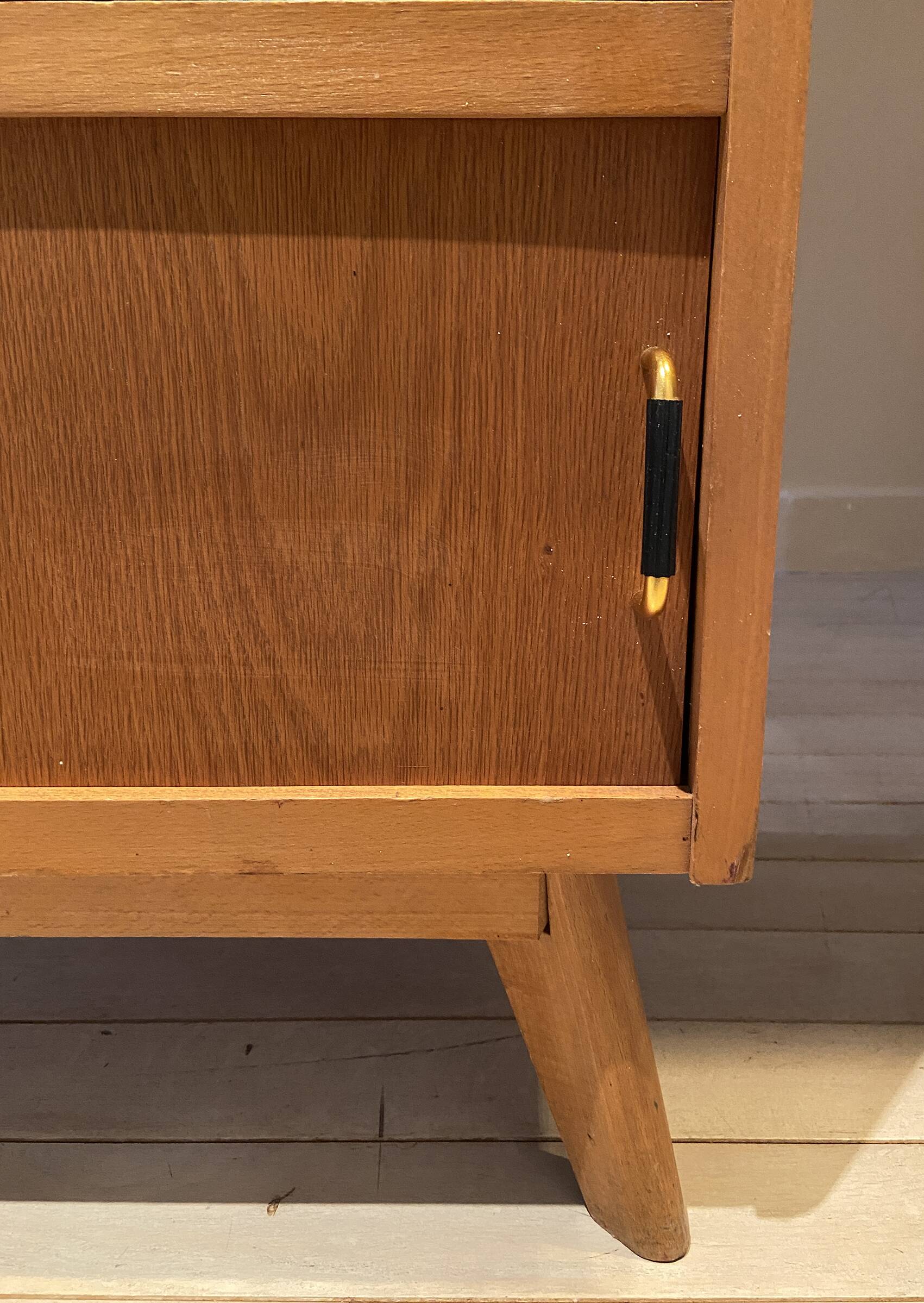 Scandinavian furniture with tapered legs