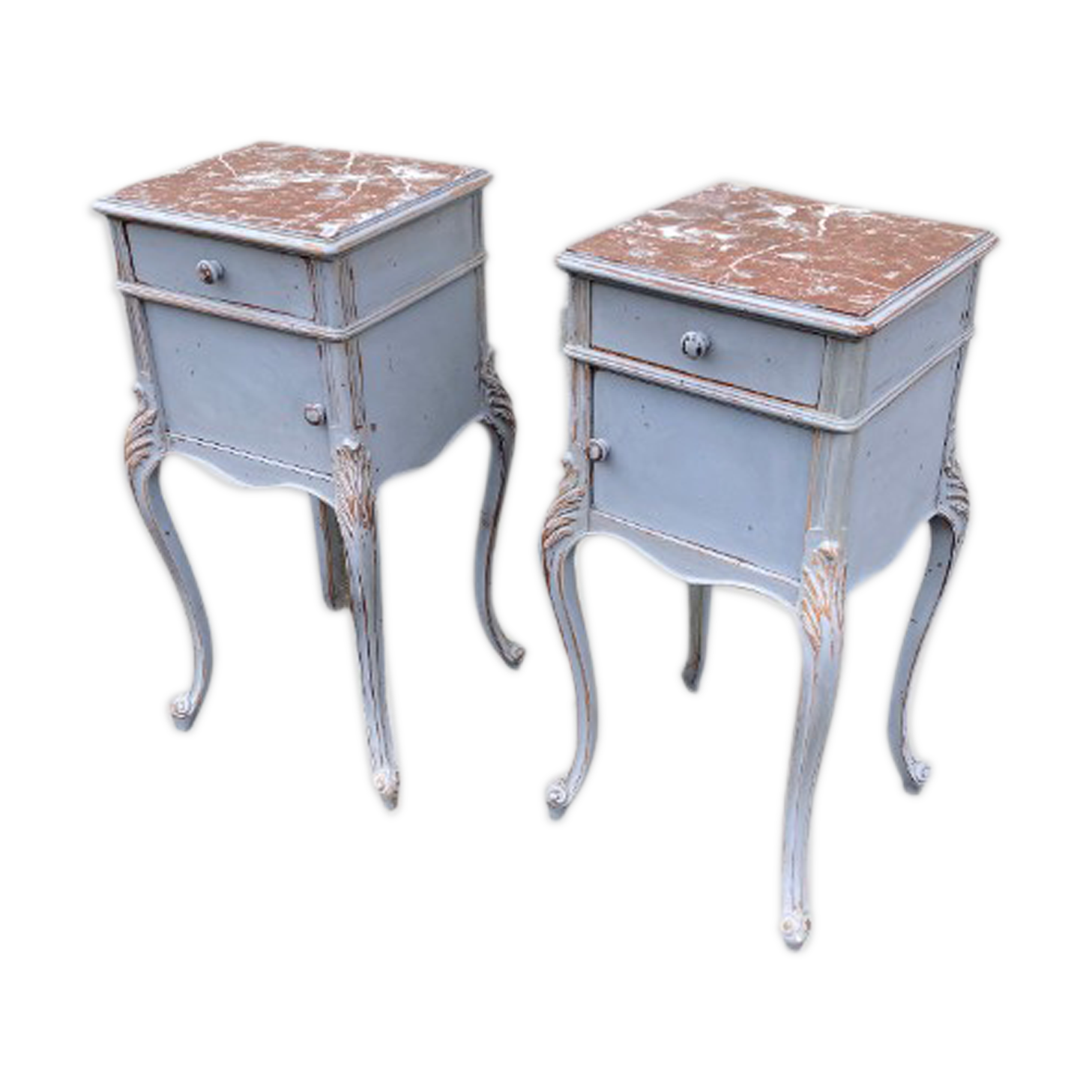 Former pair of bedside louis XV