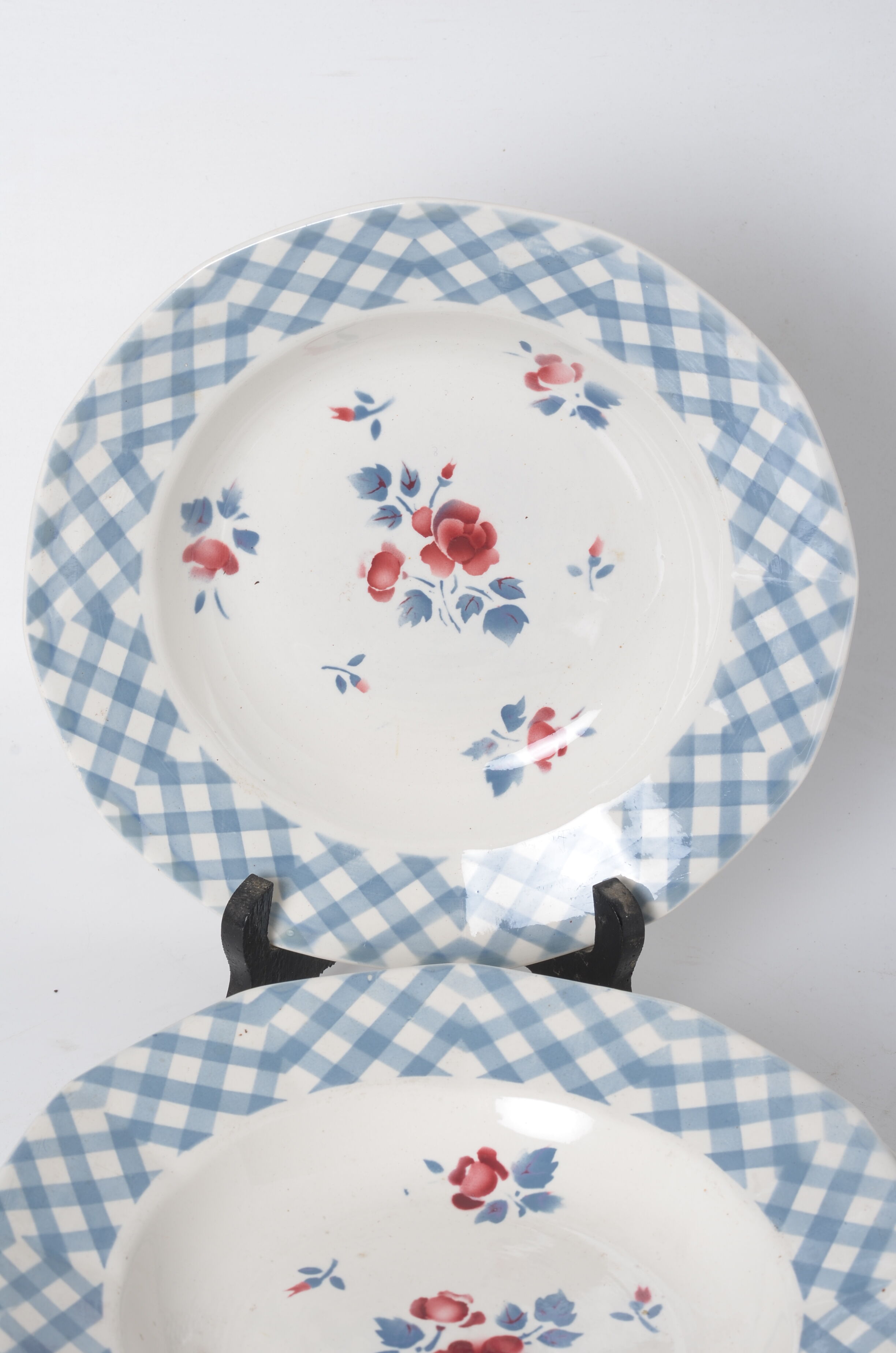 Hollow plates Digoin Sarreguemines