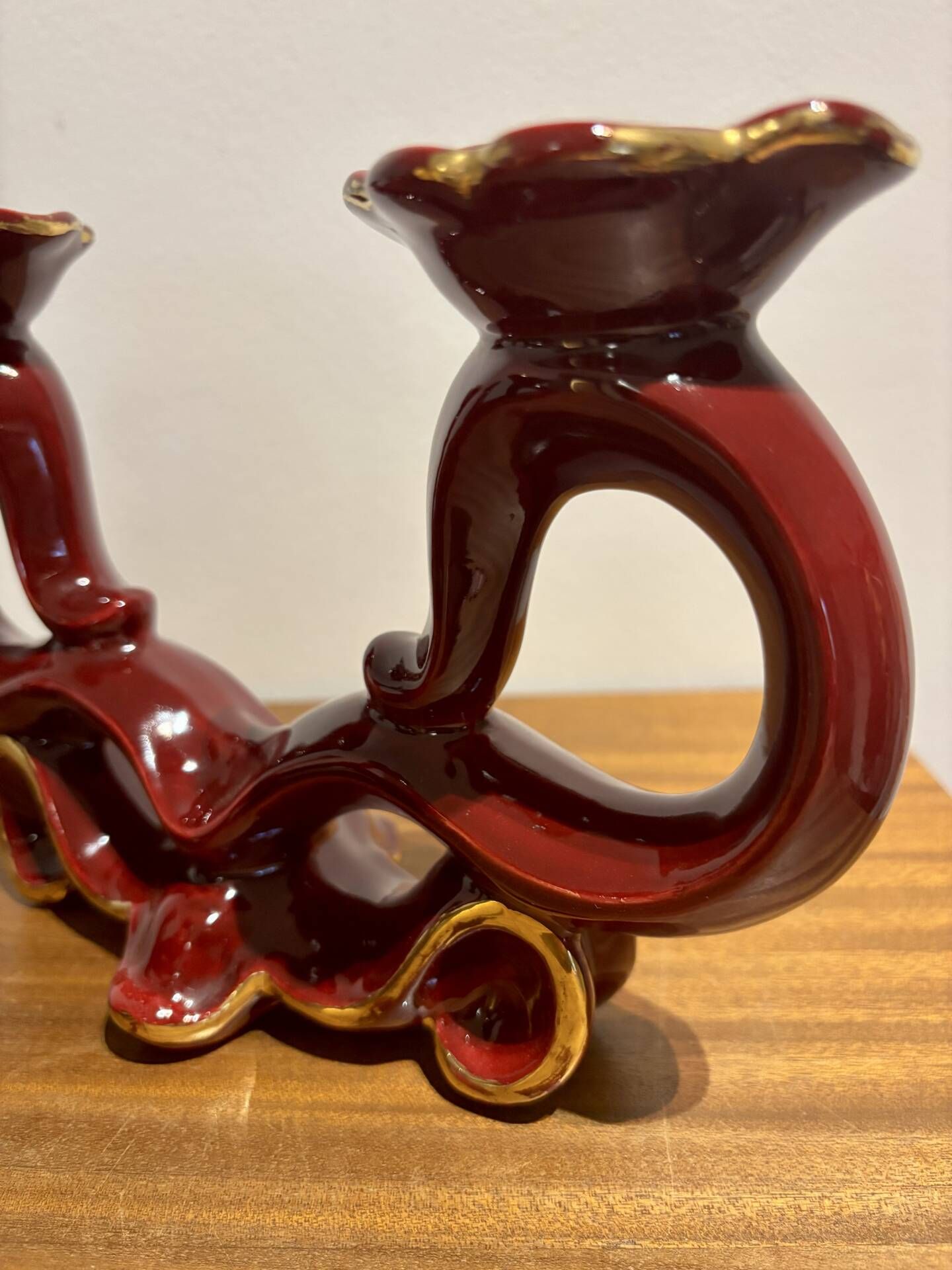 Pair of ceramic boudoirs S.R Bonome