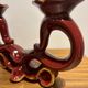 Pair of ceramic boudoirs S.R Bonome